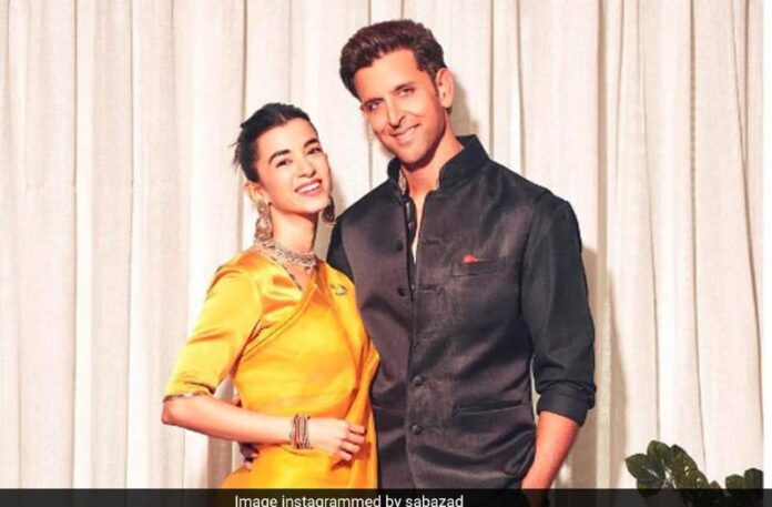 Hrithik Roshan and Saba Azad