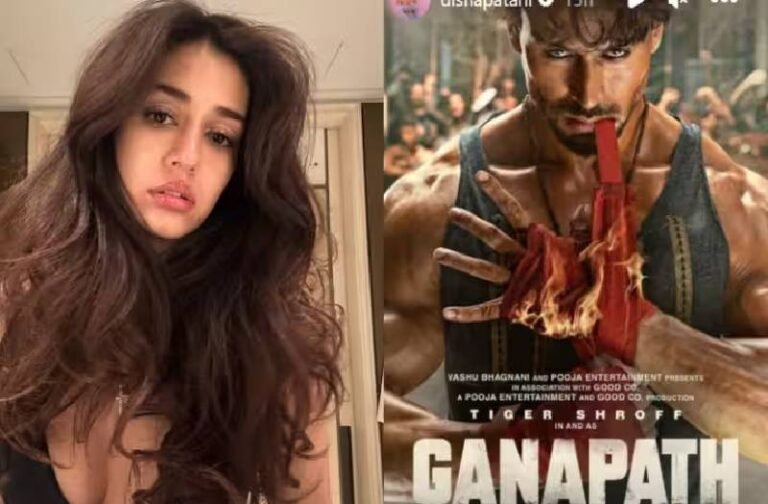 Disha Patani Supports Tiger Shroff