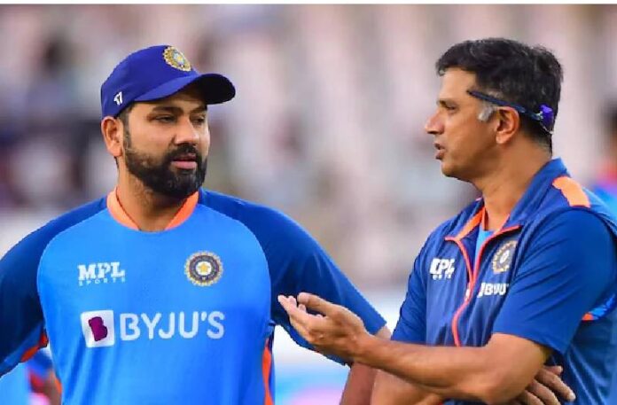 rahul dravid and rohit