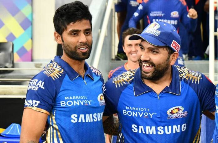 Surya Kumar Yadav and Rohit Sharma, Mi