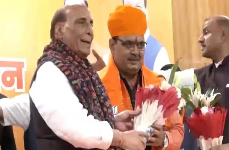 Rajasthan CM: भाजपा ने फिर चौंकाया, भजन लाल शर्मा को बनाया राजस्थान का मुख्यमंत्री