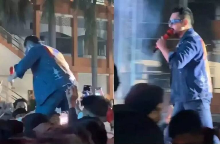 माइक मारी , छीना फोन.. सिंगर ने फैन के साथ की बदसलूकी, वीडियो वायरल
