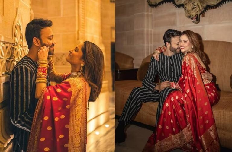 लाल साड़ी, मांग में सिंदूर… पति विक्की जैन की बाहों में रोमांटिक हुई Ankita Lokhande, सामने आई तस्वीरें