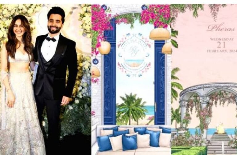 रकुल प्रीत सिंह और जैकी भगनानी का सामने आया खूबसूरत वेडिंग कार्ड, गोवा में लेने जा रहे हैं सात फेरे