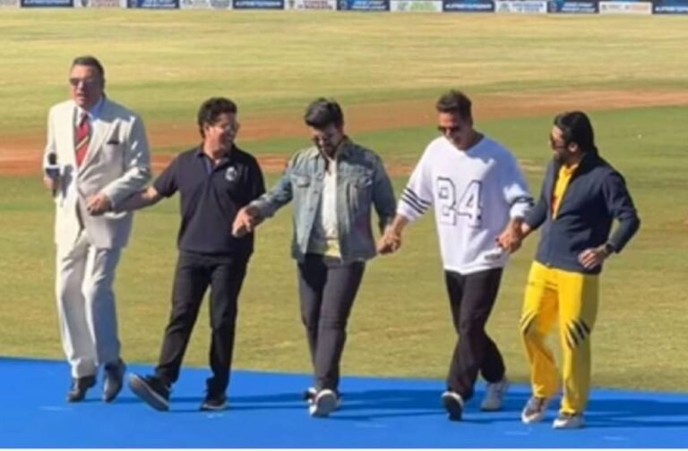 रामचरण और अक्षय कुमार के साथ ‘नाटू-नाटू’ गाने पर थिरके सचिन तेंदुलकर, देखें वीडियो