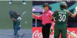 अंपायर के गलत फैसले से हारा बांग्लादेश? बाउंड्री पर लगी गेंद फिर भी नहीं दिया चौका T20 World Cup