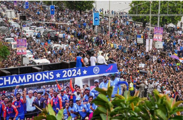 Team India Victory Parade