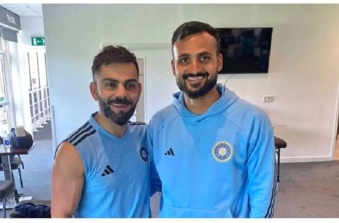 akash deep and virat kohli