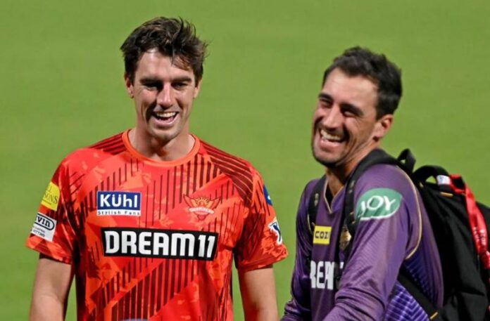 mitchell starc and pat cummins