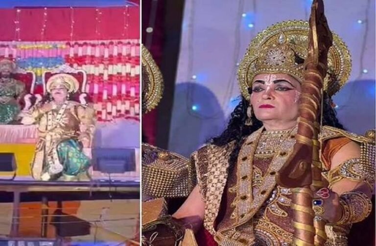 रामलीला में भगवान ‘राम’ बने शख्स को स्टेज पर आया हार्ट अटैक, हुई मौत