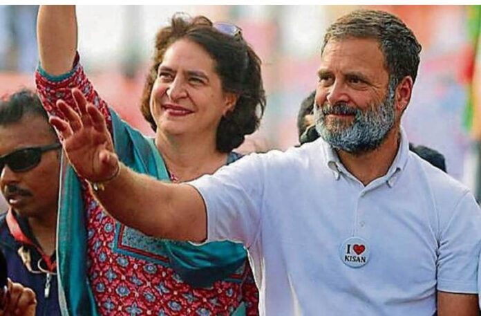 rahul gandhi and priyanka gandhi