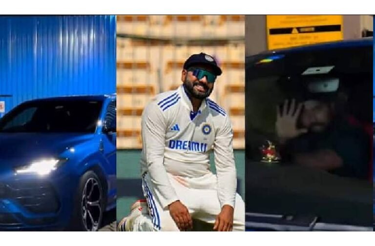 कानपुर टेस्ट के बाद खुद लैंबॉर्गिनी चलाकर मुंबई पहुंचे रोहित शर्मा, वायरल हो रहा वीडियो