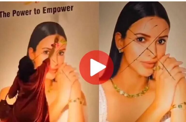 ‘मुंह काला करो इसका…’ तृप्ति डिमरी के पोस्टर पर पोती गई कालिख, देखें वीडियो