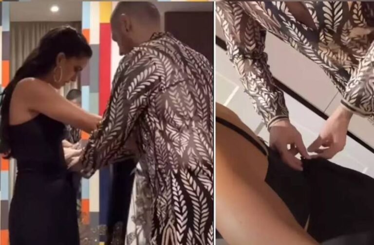 हार्दिक पांड्या की एक्स वाइफ नताशा को रुमर्ड बॉयफ्रेंड ने अपने हाथों से पहनाई साड़ी, वीडियो देख भड़के के फैंस