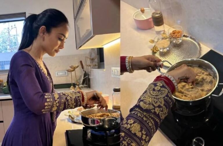ससुराल में सुरभि ज्योति की हुई पहली रसोई, नई नवेली दुल्हन ने बनाया हलवा, शेयर की तस्वीर