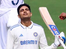 shubman gill test