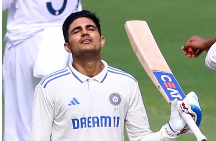 shubman gill test