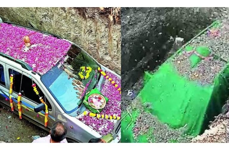 गाड़ी से अनोखा प्रेम! शख्स ने निकाली लकी कार की ‘अंतिम यात्रा’, दफन समारोह में खर्च डाले 4 लाख, देखें VIDEO