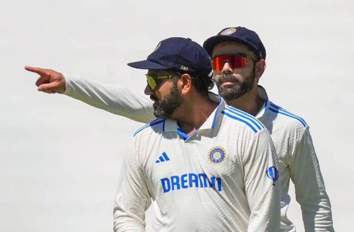 rohit and virat test