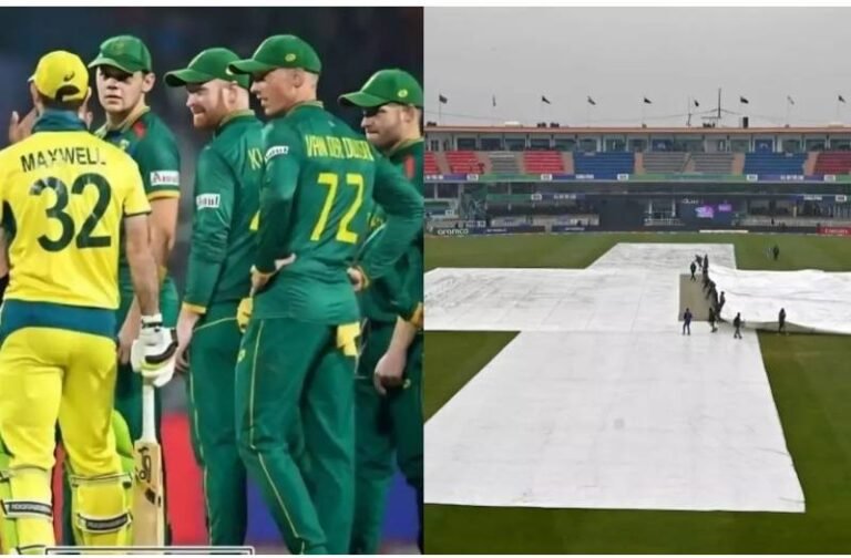 चैंपियंस ट्रॉफी में रद्द हुआ ऑस्ट्रेलिया-साउथ अफ्रीका का मुकाबला, बारिश ने रावलपिंडी में बिगाड़ा खेल