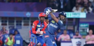 दिल्ली में आया लखनऊ के बल्लेबाज का तूफान, 30 गेंद में ठोक दिए 75 रन dc vs lsg