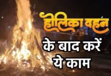 होलिका दहन के बाद सीधे ना करें घर में प्रवेश, इस काम को करने से प्रसन्न होंगी मां लक्ष्मी holika dahan