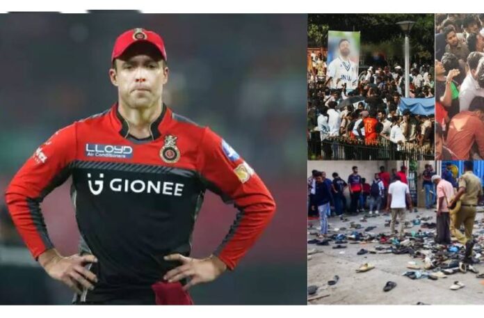 AB De Villiers on Bangluru Stampede