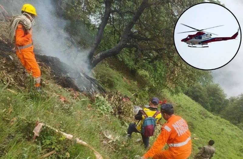 केदारनाथ में हुआ बड़ा हादसा, हेलीकॉप्टर क्रैश होने से 7 लोगों की मौत