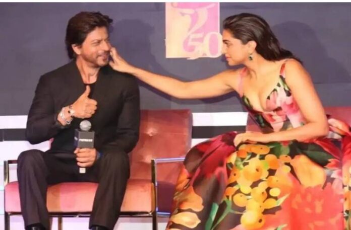 shahrukh khan and deepika padukone