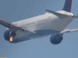 Delta Flight Fire