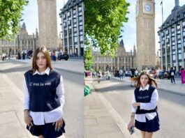 RJ Mahvash London Vacation