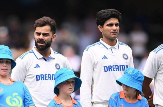 Shubman Gill and virat kohli