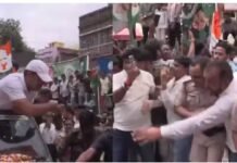 भीड़ में फंसी सियासत: जब राहुल-तेजस्वी के काफिले ने मचाया बवाल और जवान हुआ जख्मी Bihar News