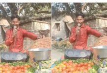 सब्जी बेचने आया ‘लंकेश’! माइक पर बोला- ‘बाहर निकल…’, वायरल हुआ अजीबो-गरीब अंदाज Ravana Sabjiwala video
