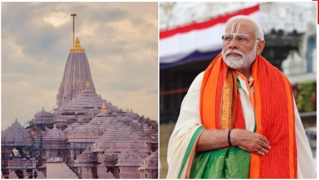 “राम मंदिर पर लहराता भगवा प्रधानमंत्री मोदी की वजह से संभव हुआ”, अयोध्या के महंत राजूदास का बड़ा बयान