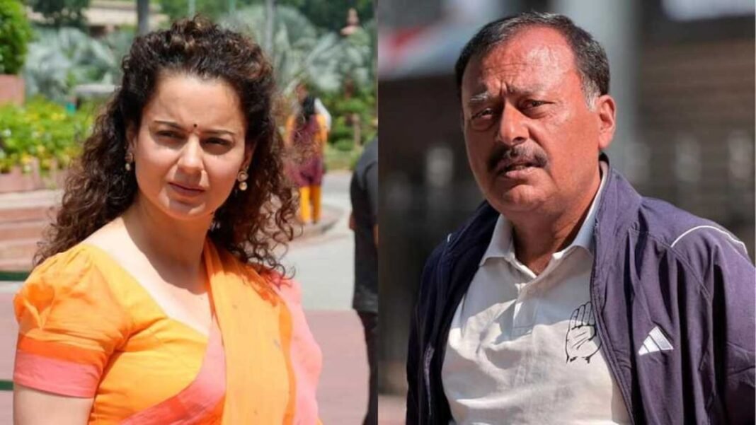 कंगना रनौत के बयान पर कांग्रेस का कड़ा हमला, प्रवक्ता बोले– “उनकी भाषा और सोच दोनों जहरीली”