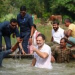 बेगूसराय के तालाब में उतरे राहुल गांधी, मछुआरों से सुनी तकलीफें, बदलने का दिया भरोसा! Rahul Gandhi
