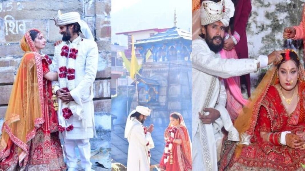 दिव्यांग पर्वतारोही की प्रेमकहानी: बर्फ की चोटी पर की सगाई, फिर शिव-पार्वती के विवाह स्थल पर रचाई शादी