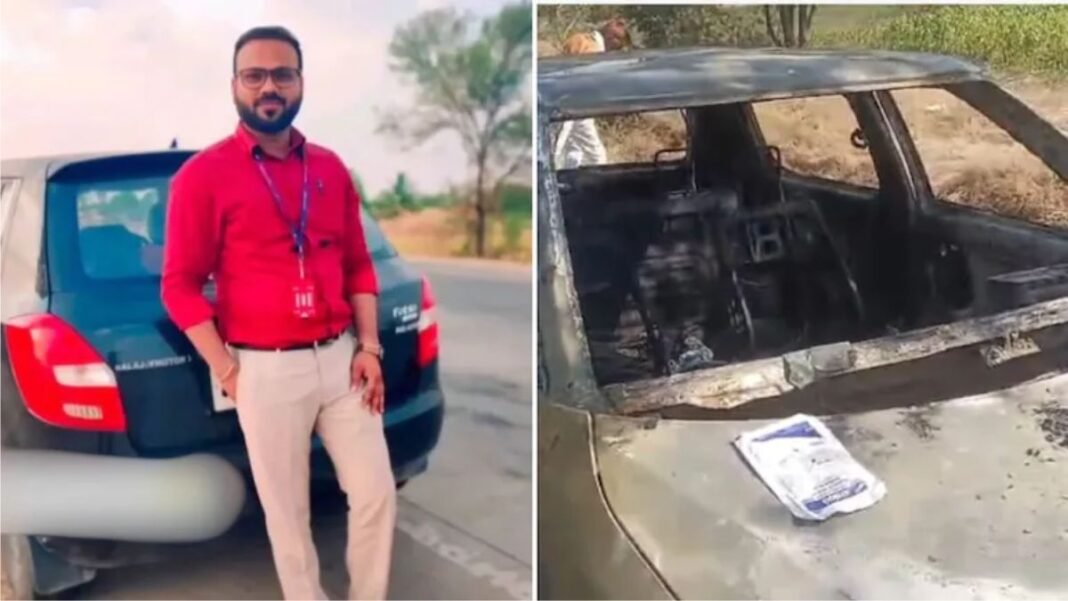 1 करोड़ के लालच में खौफनाक साजिश: अपनी मौत का रचा नाटक, लिफ्ट मांगने वाले युवक को जिंदा जलाया, चैटिंग से खुला राज