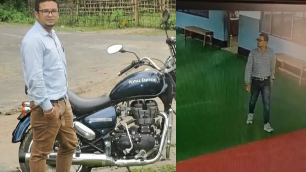 स्कूल में बेटे का रिजल्ट लेने आए पिता अचानक गिर पड़े, कुछ सेकंड में उजड़ गया परिवार – वायरल CCTV ने सबको हिला दिया