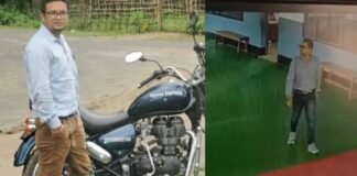 स्कूल में बेटे का रिजल्ट लेने आए पिता अचानक गिर पड़े, कुछ सेकंड में उजड़ गया परिवार – वायरल CCTV ने सबको हिला दिया असम