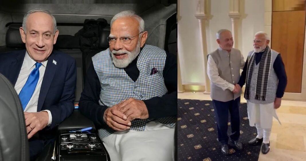 डिनर से पहले बड़ा सरप्राइज! भारतीय कपड़ों में दिखे इजरायल के पीएम, नेसेट में मोदी का ऐतिहासिक संबोधन