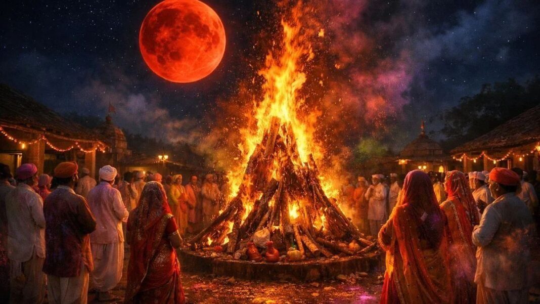 Holika Dahan 2026: 3 मार्च की रात क्यों है बेहद खास? चंद्र ग्रहण और भद्रा के बीच कब जलाएं होलिका, जानिए सही मुहूर्त