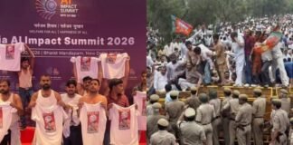 टी-शर्ट उतारकर विरोध, फिर बीजेपी का घेराव… AI समिट में क्यों हो रहा जमकर विरोध? AI समिट
