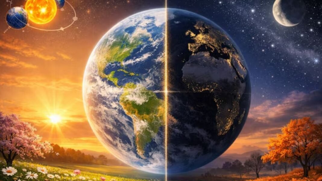 20 मार्च को धरती पर दिखा ‘कुदरत का परफेक्ट बैलेंस’! क्यों आज दिन-रात हुए बराबर और कैसे बदल जाएगा मौसम का पूरा गणित? 20 मार्च