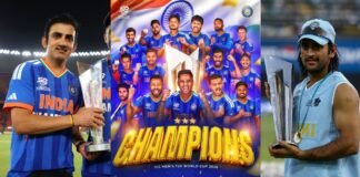 टीम इंडिया की जीत के साथ बना बड़ा रिकॉर्ड! गौतम गंभीर ने कर दिखाया ऐसा कारनामा जो धोनी भी नहीं कर पाए T20 World Cup 2026