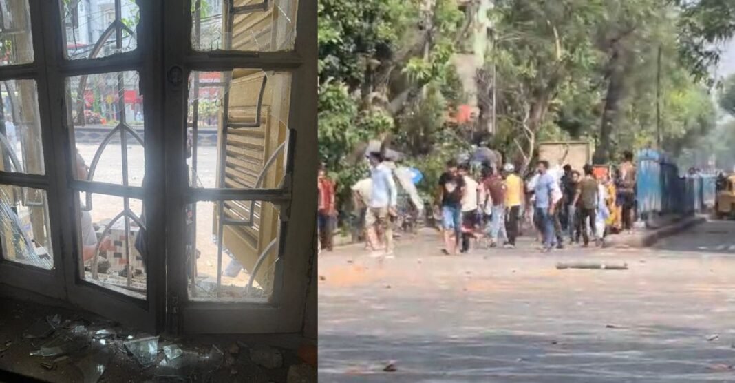 पीएम मोदी की रैली से पहले कोलकाता में बवाल! मंत्री के घर के बाहर पत्थरबाजी, TMC-BJP कार्यकर्ता आमने-सामने PM Modi की रैली से पहले बवाल!