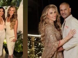 हाथ में 2 लाख का छोटा सा बैग और कातिलाना अंदाज! शिखर धवन की पत्नी सोफी ने डिनर डेट पर ढाया ऐसा कहर, तस्वीरें देख फैंस के उड़े होश! Shikhar Dhawan wife