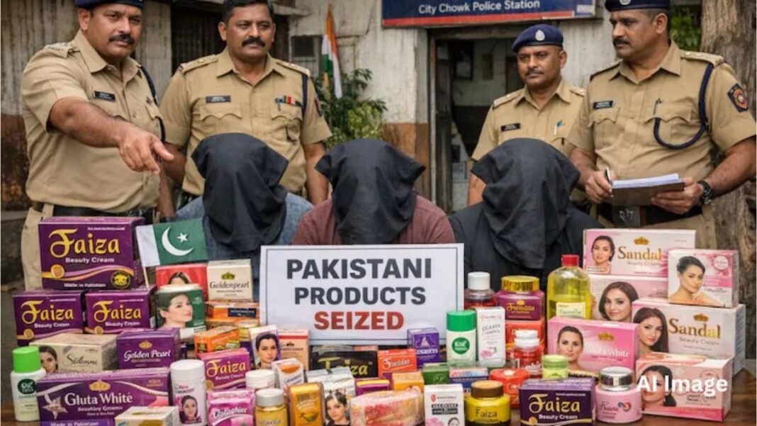 शहर में खुला बिक रहा था पाकिस्तानी माल! सप्लाई का बड़ा नेटवर्क उजागर, तीन व्यापारी गिरफ्तार लखनऊ
