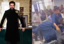 सिर्फ एक झलक के लिए बेकाबू हुए फैंस! अस्पताल में उमड़ी भीड़ ने तोड़ दिया एस्केलेटर, जूनियर एनटीआर के इवेंट का VIDEO वायरल Jr NTR